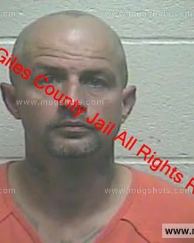 Booking photo of Robert Granger, Giles County, Feb 3, 2020