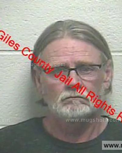 Booking photo of Richard Edward Frazier, Giles County, Apr 13, 2019