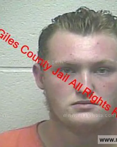 Booking photo of Reeno Collins, Giles County, Sep 27, 2019