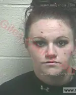 Booking photo of Kristin Marie Allen, Giles County, Dec 9, 2016