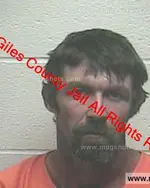 Booking photo of Clifford Ewing Bills, Giles County, Dec 25, 2018