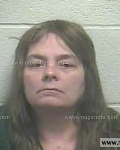 Booking photo of Gina Brown, Giles County, Jan 25, 2014