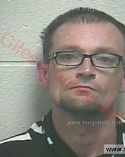 Booking photo of Matthew Tomlin, Giles County, Jan 10, 2018