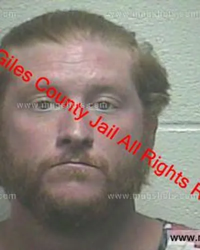 Booking photo of Matthew Munden, Giles County, May 29, 2019