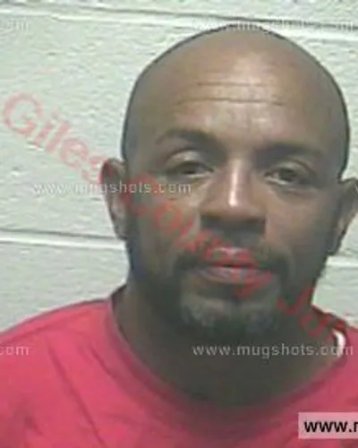 Booking photo of Albert Gray, Giles County, Aug 3, 2016