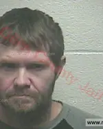 Booking photo of Kristopher Neal Welch, Giles County, Jan 19, 2018