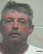 Booking photo of Gary Lynn Harden, Giles County, Oct 31, 2015