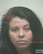 Booking photo of Amber Shelaine Blade, Giles County, Jul 16, 2017