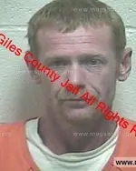 Booking photo of Curtis Adam Lankford, Giles County, May 15, 2019