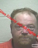 Booking photo of Patrick Kreg Jackson, Giles County, May 22, 2020