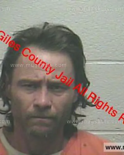 Booking photo of Joseph Boshers, Giles County, Sep 28, 2019