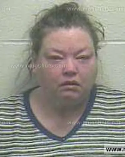 Booking photo of Tammie Harrison, Giles County, Mar 20, 2014