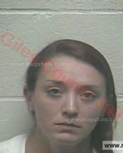 Booking photo of ASHLEY B WALLACE, Giles County, Jan 4, 2018