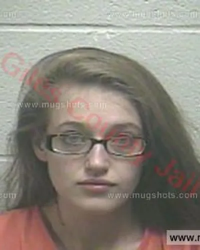 Booking photo of Camryn Sierra Cagle, Giles County, Jan 25, 2017