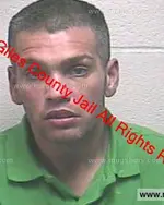 Booking photo of Branton Amos Monceaux, Giles County, Oct 5, 2019