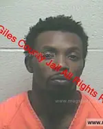 Booking photo of Albert Jameriz Vinson, Giles County, Dec 30, 2018