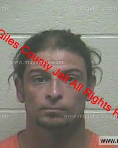 Booking photo of Kenneth Wayne Hargrove, Giles County, Sep 27, 2019