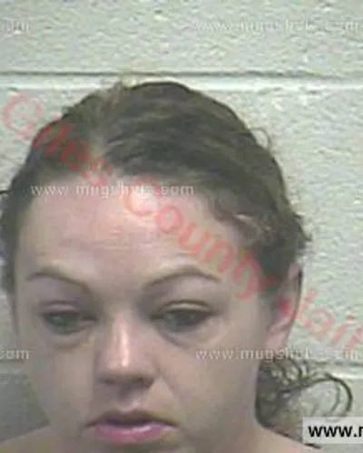Booking photo of Kamesia Diane Witt, Giles County, Dec 28, 2015
