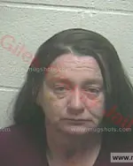 Booking photo of Sharon June Norwood, Giles County, Mar 18, 2016