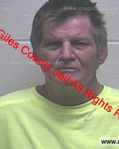 Booking photo of Charles Rowland, Giles County, Apr 4, 2019