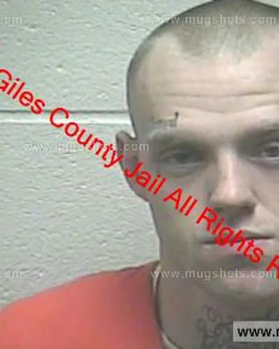 Booking photo of Forrest Clayton Johnson, Giles County, Mar 20, 2019