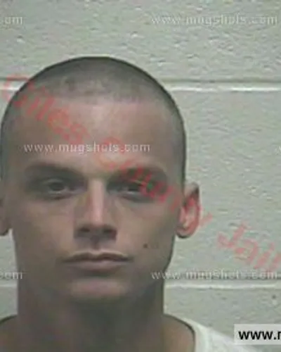 Booking photo of Ethan Tyrel Zimmerle, Giles County, Aug 27, 2017