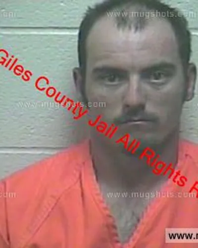 Booking photo of Tyler David Henry, Giles County, Jun 3, 2019