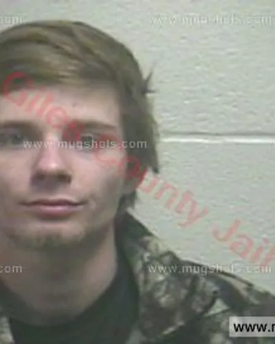 Booking photo of Dalton Power, Giles County, Feb 24, 2017