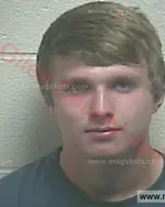 Booking photo of Trevor Wayne Helton, Giles County, Apr 15, 2018