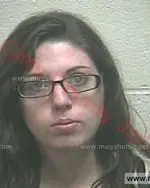 Booking photo of Tiffanie Ann Burley, Giles County, Mar 18, 2017