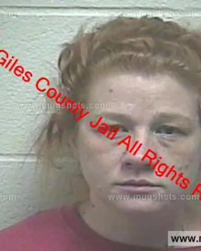 Booking photo of Tammy Marie Bush, Giles County, Feb 15, 2019