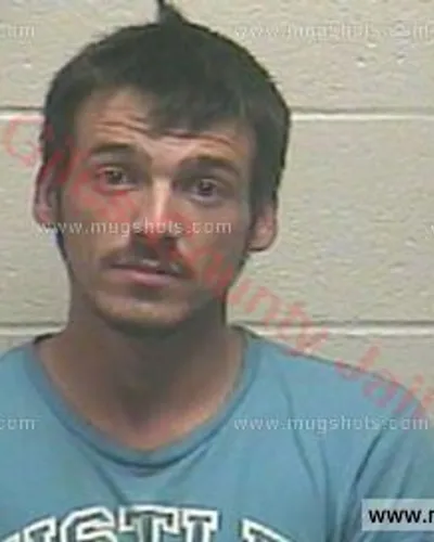 Booking photo of Christopher Ables, Giles County, Nov 6, 2017