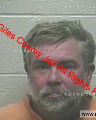Booking photo of Jeromy Warren, Giles County, Jan 14, 2020