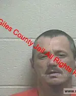 Booking photo of BRIAN SHAWN DANIELS Jr., Giles County, May 13, 2020
