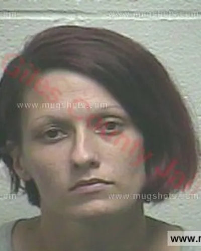 Booking photo of Jessica Fear, Giles County, Jul 12, 2017