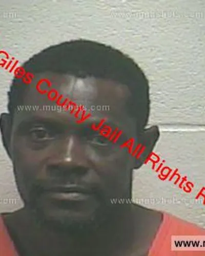 Booking photo of Parnell Oscar Sullivan, Giles County, Oct 17, 2019