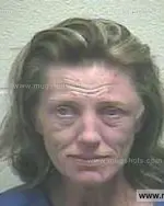 Booking photo of Heather Dawn Defoe, Giles County, Oct 8, 2013