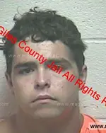 Booking photo of Christopher Aaron Trousdale, Giles County, May 26, 2019