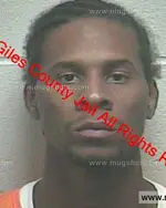 Booking photo of Eric Marquis Green, Giles County, Dec 25, 2018