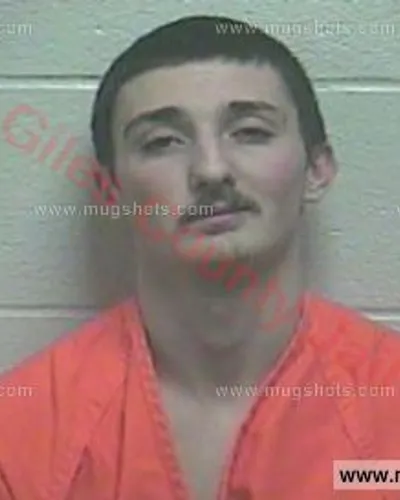 Booking photo of Steven Tyler Head, Giles County, Jan 10, 2017