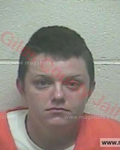 Booking photo of Shanna Daley, Giles County, Jun 6, 2018