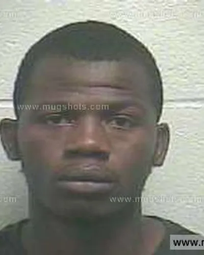 Booking photo of Reuben Rivers, Giles County, May 21, 2013