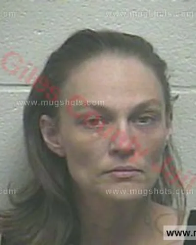 Booking photo of Amanda Danyle Brown, Giles County, Apr 20, 2017