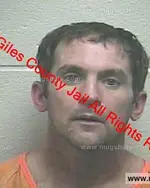 Booking photo of Casey Dean Luffman, Giles County, Jan 25, 2019