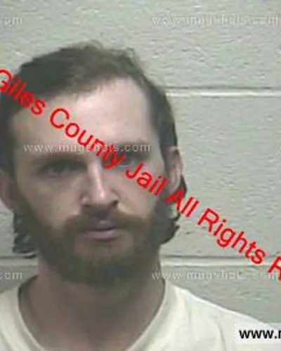 Booking photo of Bryant Britton, Giles County, Mar 3, 2020