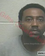 Booking photo of Dameian Giles Rivers, Giles County, Jun 3, 2018