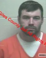 Booking photo of CHASE J HEDGECOTH, Giles County, Jan 1, 2020