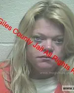 Booking photo of Elizabeth Lake Campbell, Giles County, Mar 3, 2019