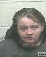 Booking photo of Laura Nell Yearta, Giles County, Oct 29, 2014