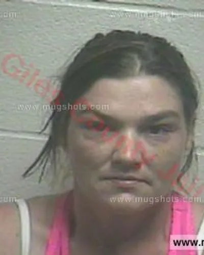 Booking photo of Peggy Nicole Inman, Giles County, Sep 4, 2016